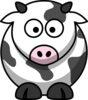 Cartoon Cow Clip Art